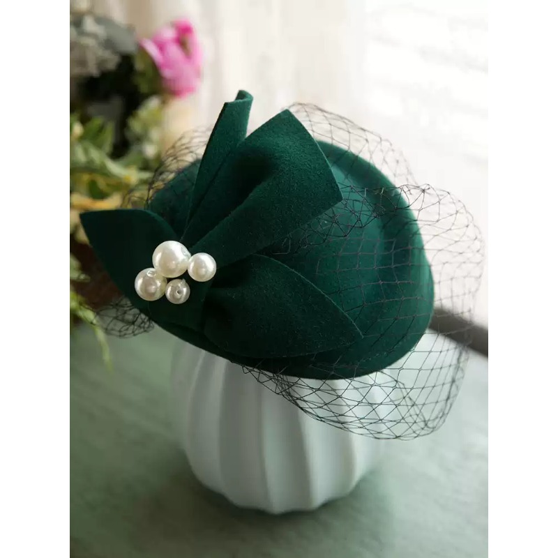 Beret French Wool - Элегантный французский винтажный шерстяной берет Universe