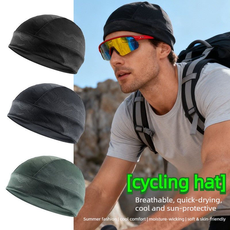 Skull Cap Helmet Liner - Летняя шапочка из ледяного шелка, тонкая