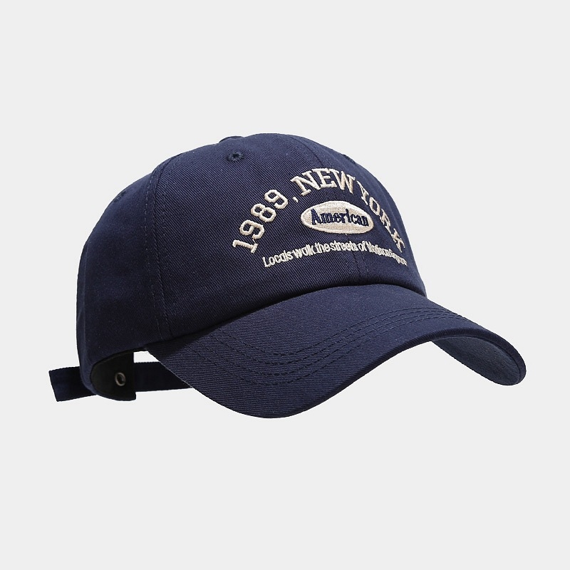 Dad Hat Cotton - Бейсболка с вышивкой New York 1989,
