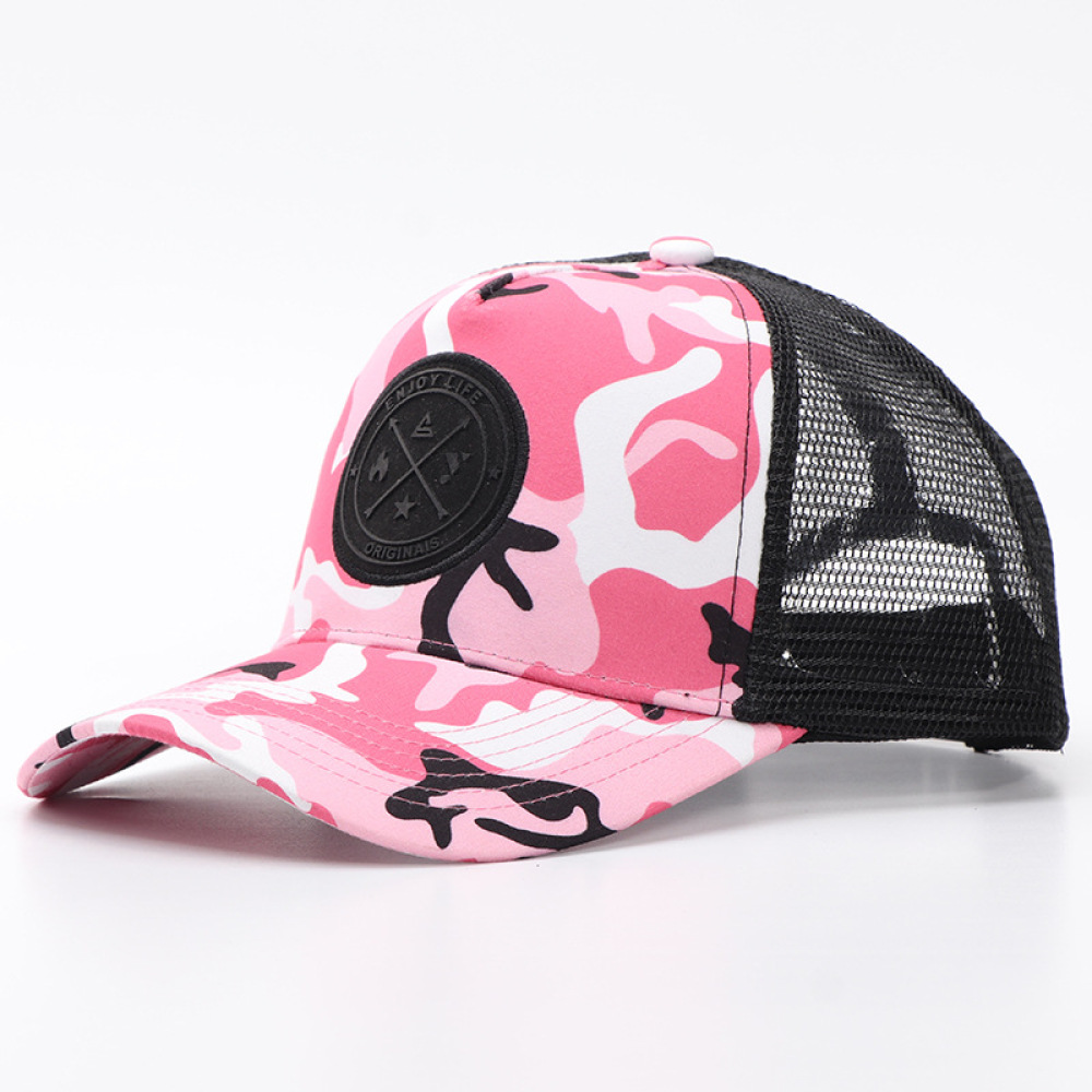 Trucker Cap Mesh - Повседневная бейсболка с камуфляжным принтом и