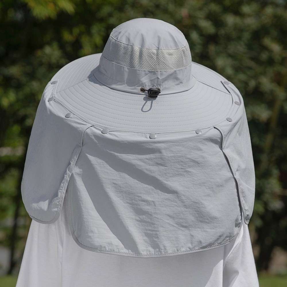Visor Sun Hat - Простая тканевая мужская панама от солнца