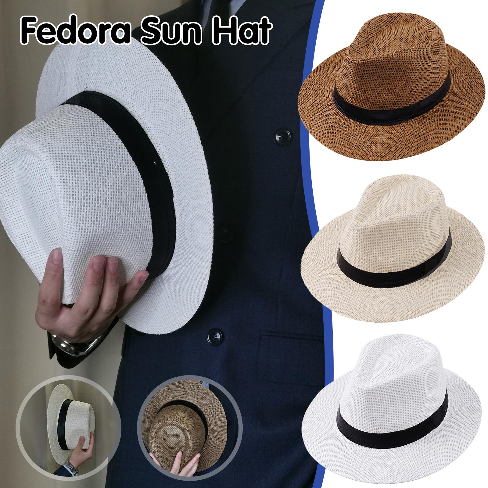 Cowboy Hat Straw - Мужская летняя панама из натуральной соломки,