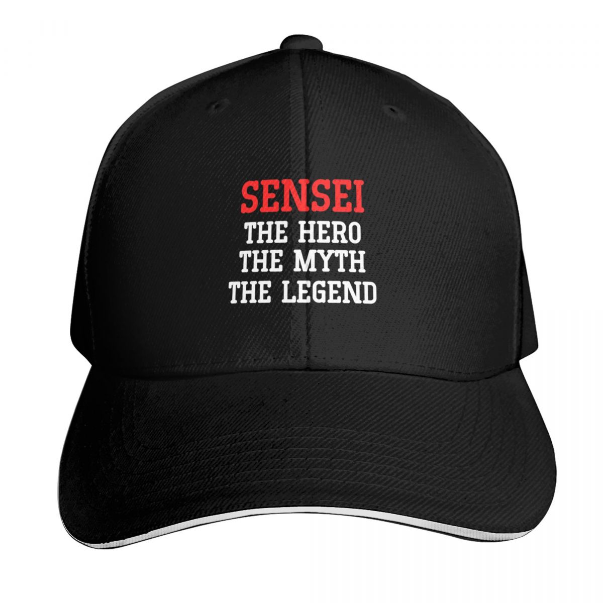 Golf Cap Dad - Бейсболка Sensei The Legend The Mith