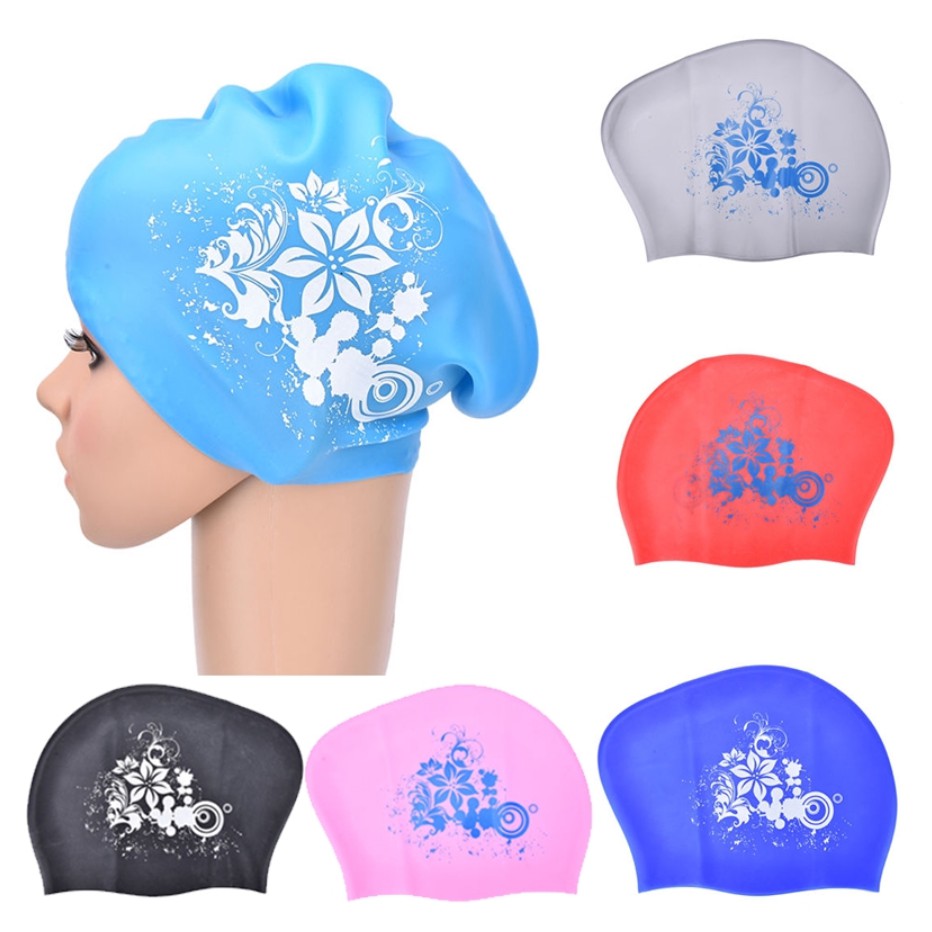 Swim Hat Silicone - Силиконовая шапочка для плавания с длинными