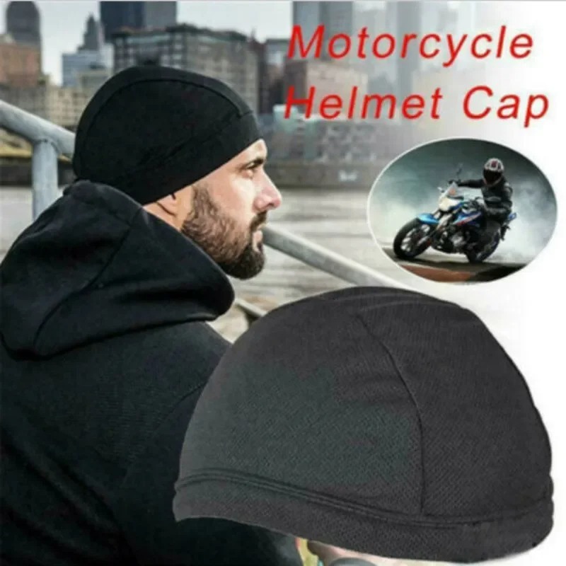 Skull Cap Helmet Liner - Дышащая быстросохнущая подшлемная шапка-бини для мотоциклов,