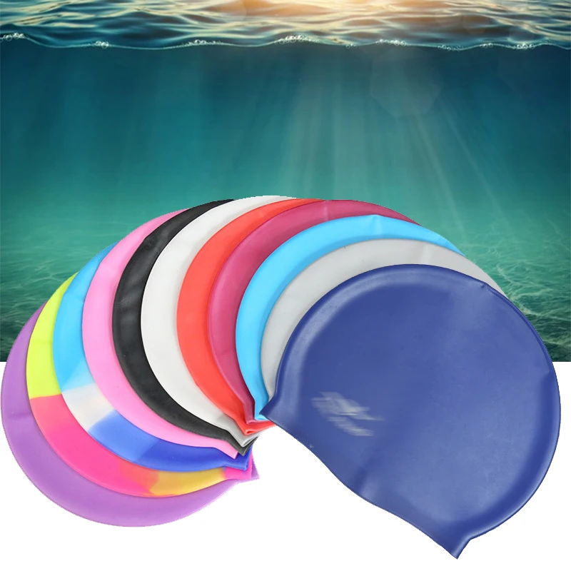 Swim Hat Silicone - Шапочка для плавания, силиконовая водонепроницаемая шапочка
