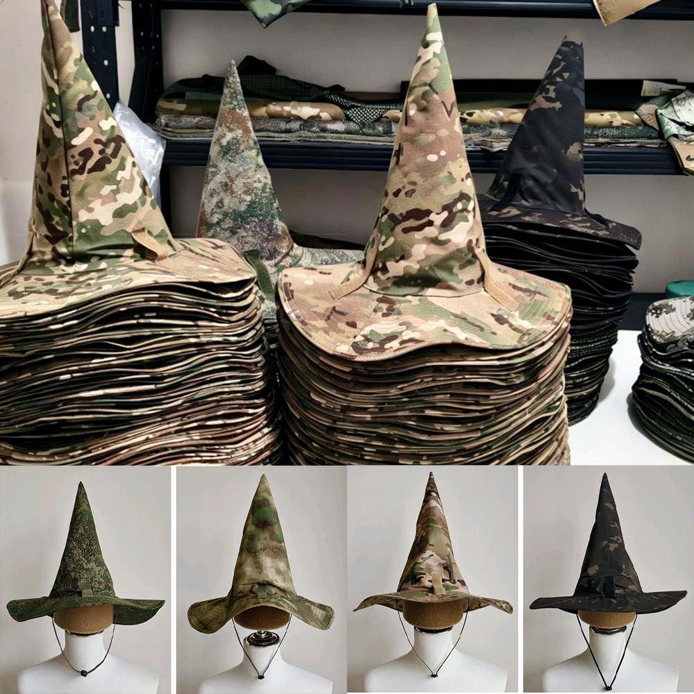 Boonie Hat Tactical - Тактическая камуфляжная шляпа-буни Magic Wizard Hat