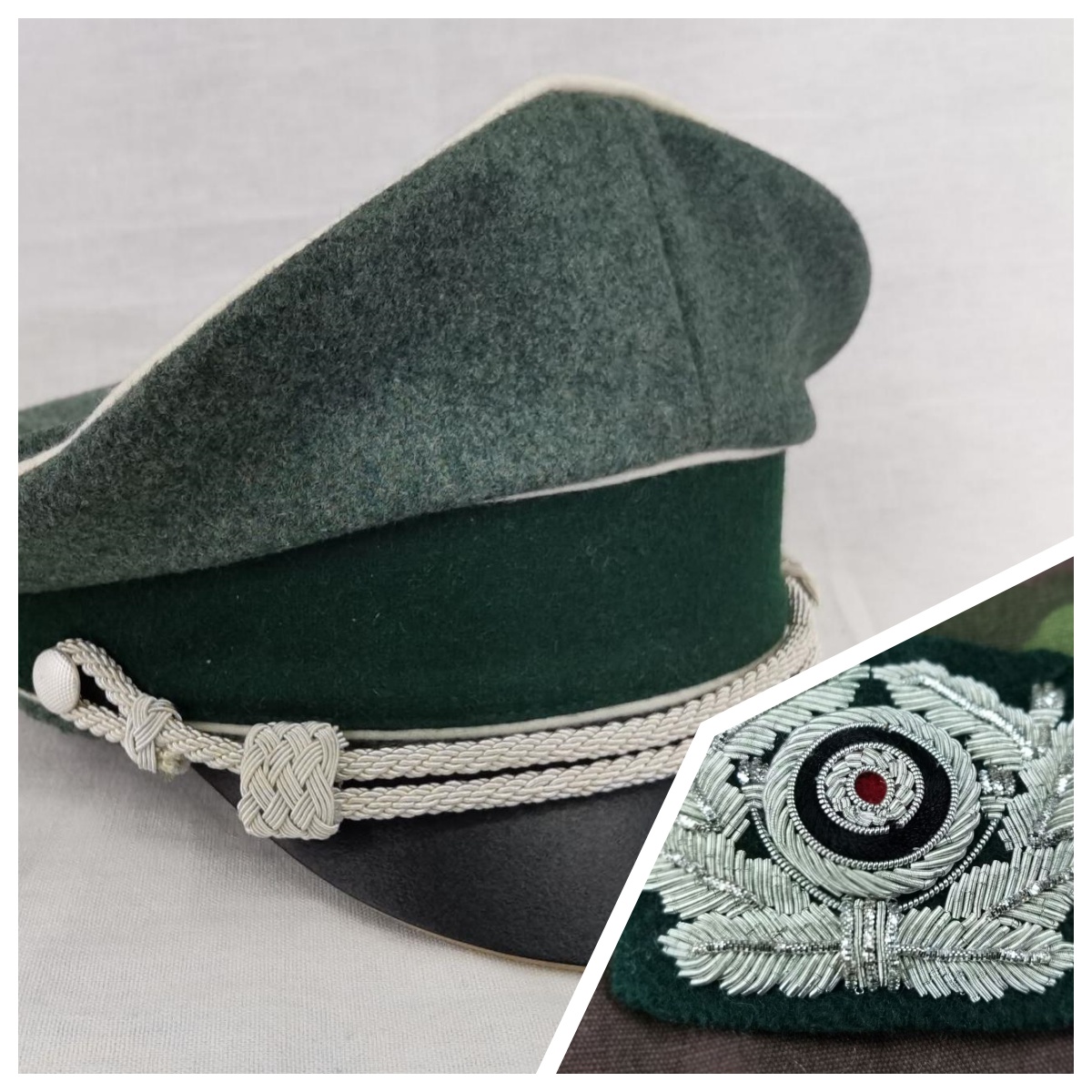 Fedora Hat Wool - E.M.D .WW2 E.M.D Боевая шапка, Шерсть,