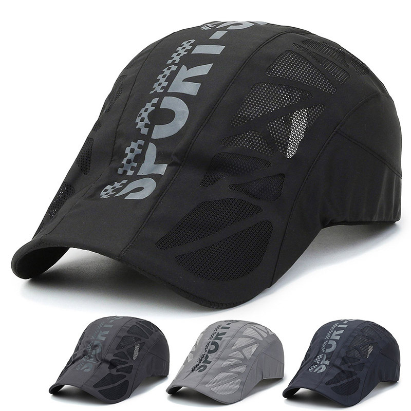 Newsboy Cap Ivy - Мужская кепка-газетчица с сеткой, дышащая, летняя,