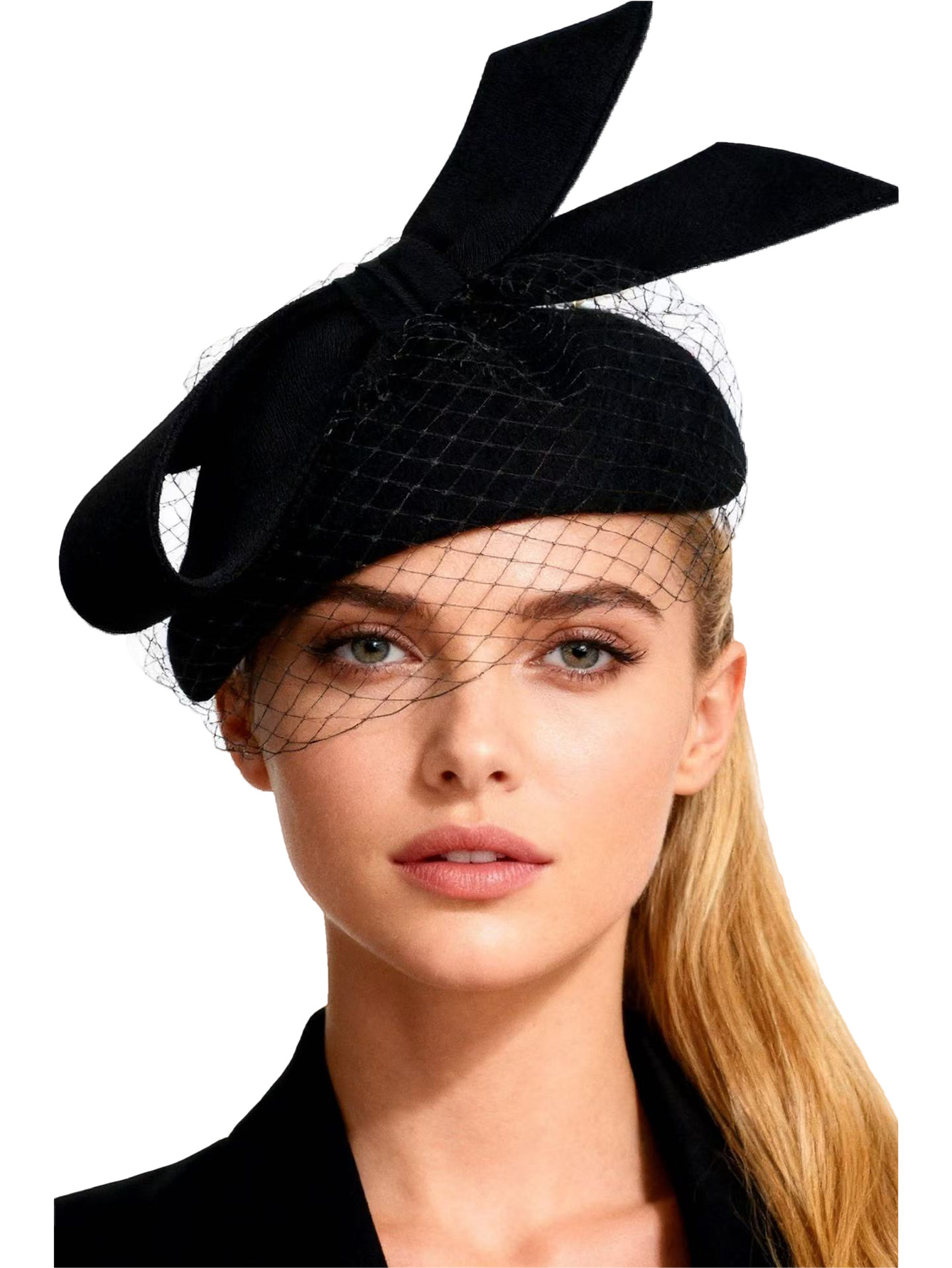 Fedora Hat Wool - Французский белый берет, чародей, зимние элегантные