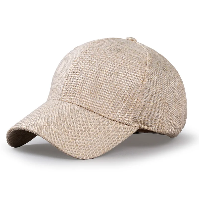 Baseball Cap Structured - Бейсболка унисекс из искусственного льна, размер