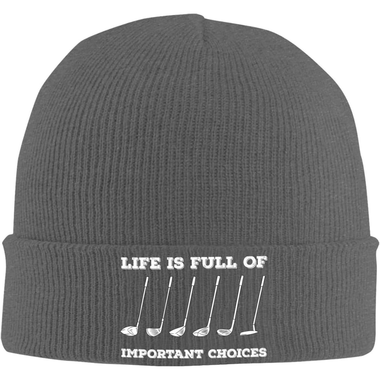 Beanie Cuffed Knit - Жизнь полностью важных вариантов. Шапка для