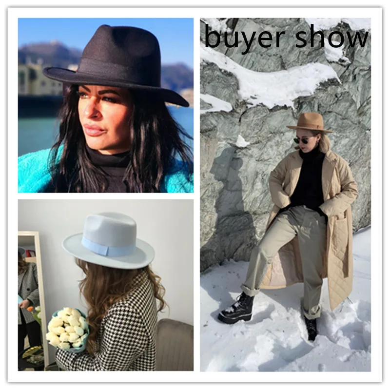 шапка женская шляпа мужская шл – обзор и цена Fedora Hat Wool
