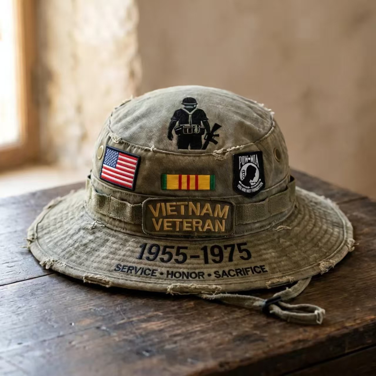 Памятная панама для ветеранов  – обзор и цена Boonie Hat Tactical