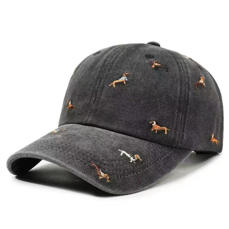 Бейсболка с вышивкой таксы из  – обзор и цена Golf Cap Dad
