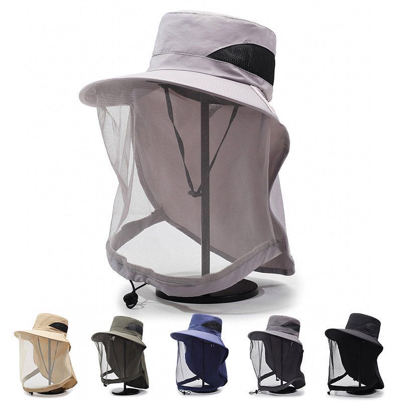 Сетчатая панама с защитой для  – обзор и цена Sun Hat Wide Brim