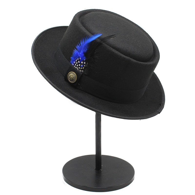 Винтажная шляпа со свиным пиро – обзор и цена Fedora Hat Wool