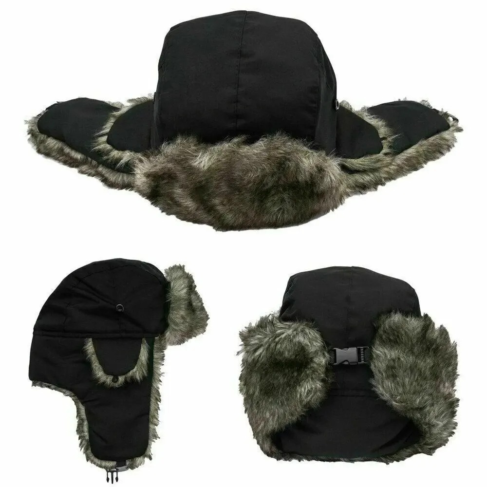 Мужская зимняя теплая водонепр – обзор и цена Trapper Hat Ear Flap