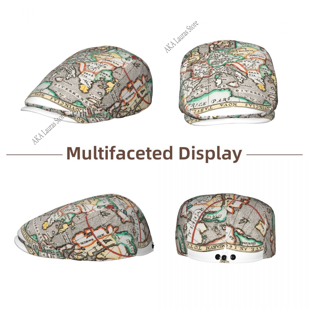 Кепка-газетчика, восьмиугольна – обзор и цена Newsboy Cap Ivy