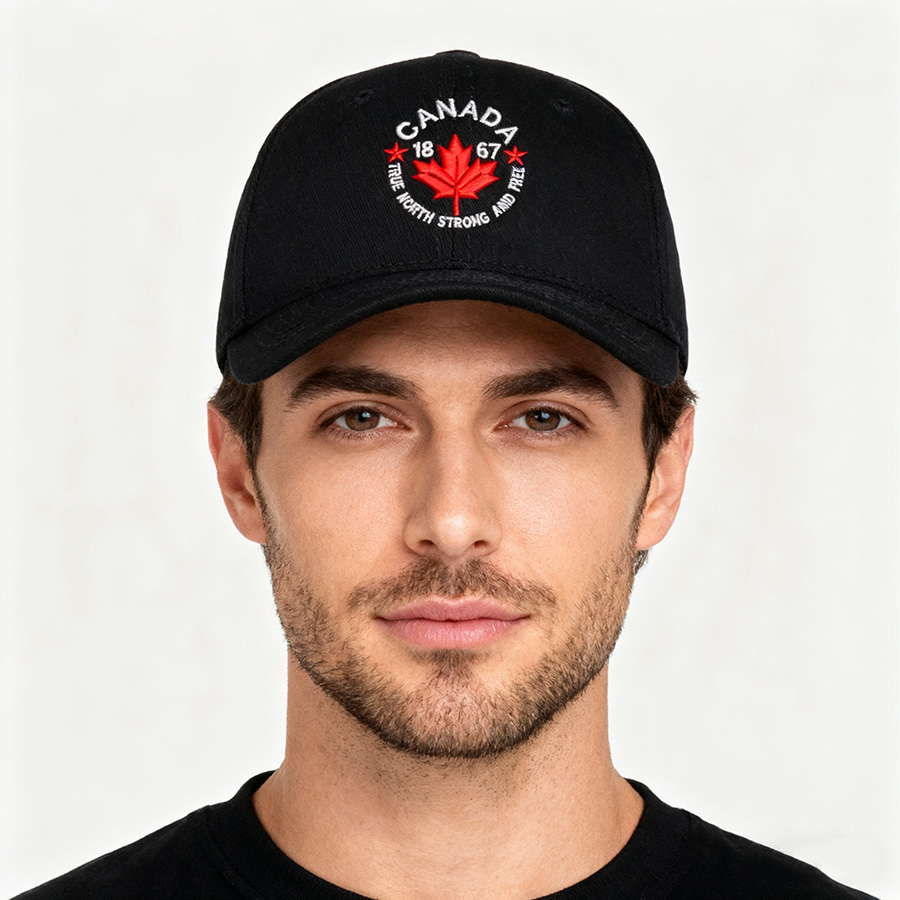 Вышитые бейсболки Canada True  – обзор и цена Baseball Cap Structured
