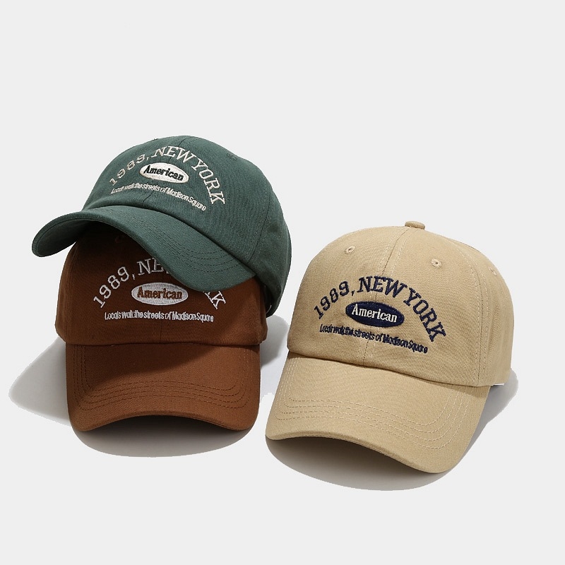 Бейсболка с вышивкой New York  – обзор и цена Dad Hat Cotton