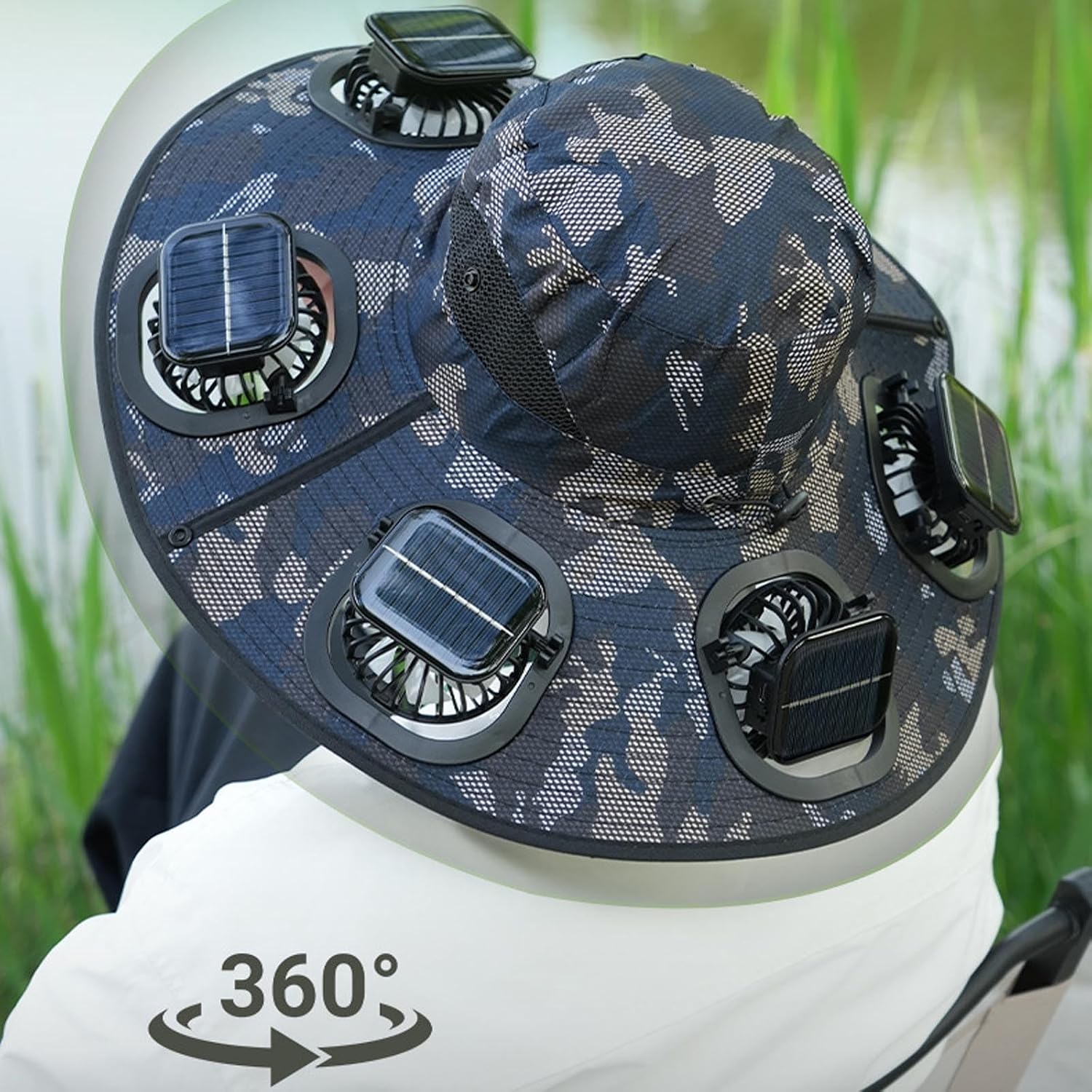 Солнечная кепка с 6 вентилятор – обзор и цена Visor Sun Hat