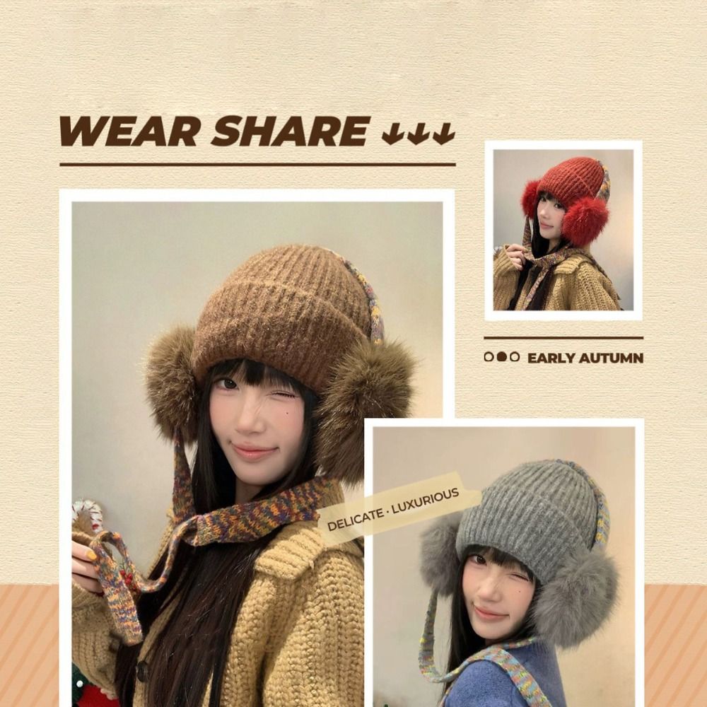 Вязаная шапка-бини в ретро-сти – обзор и цена Beanie Cuffed Knit