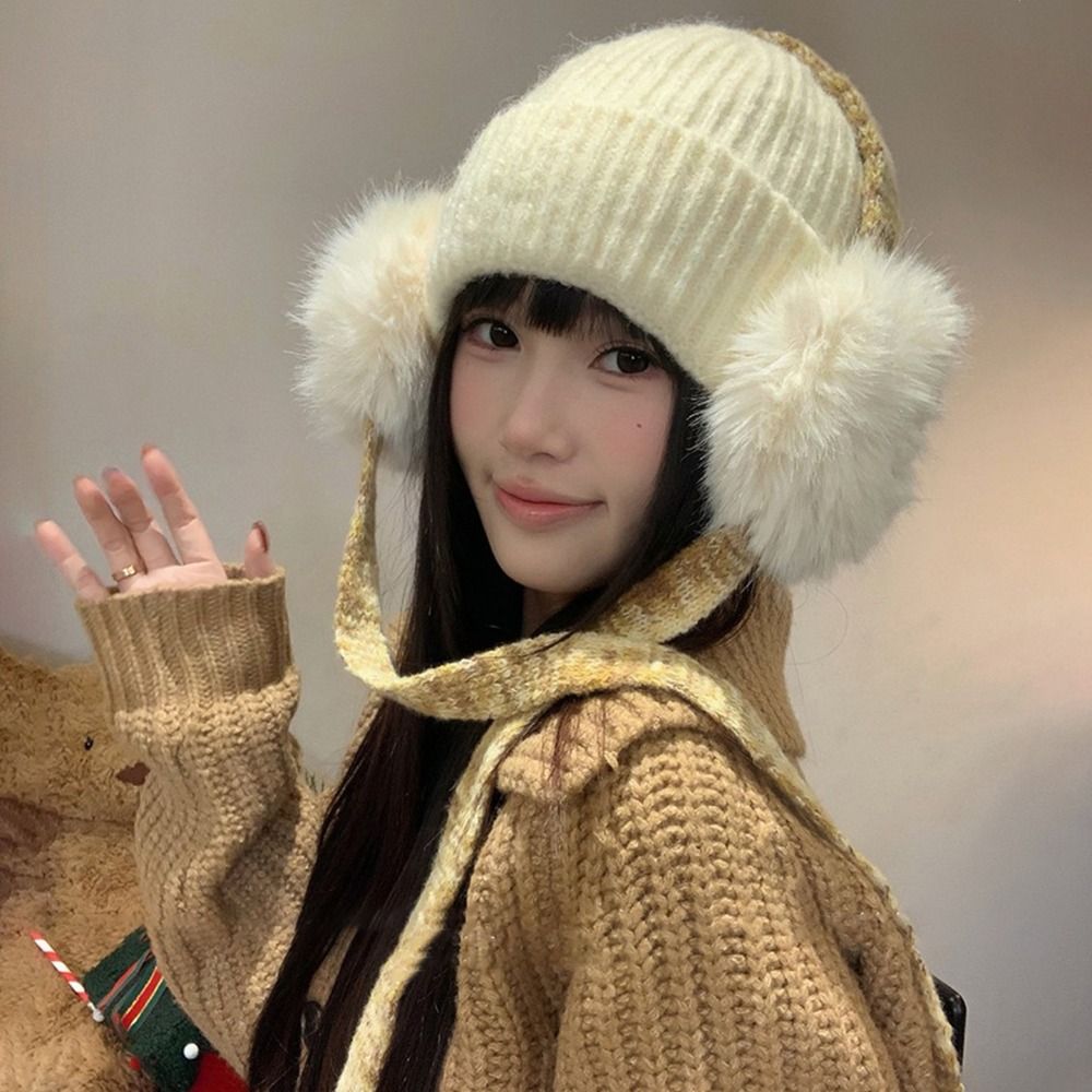 Вязаная шапка-бини в ретро-сти – обзор и цена Beanie Cuffed Knit