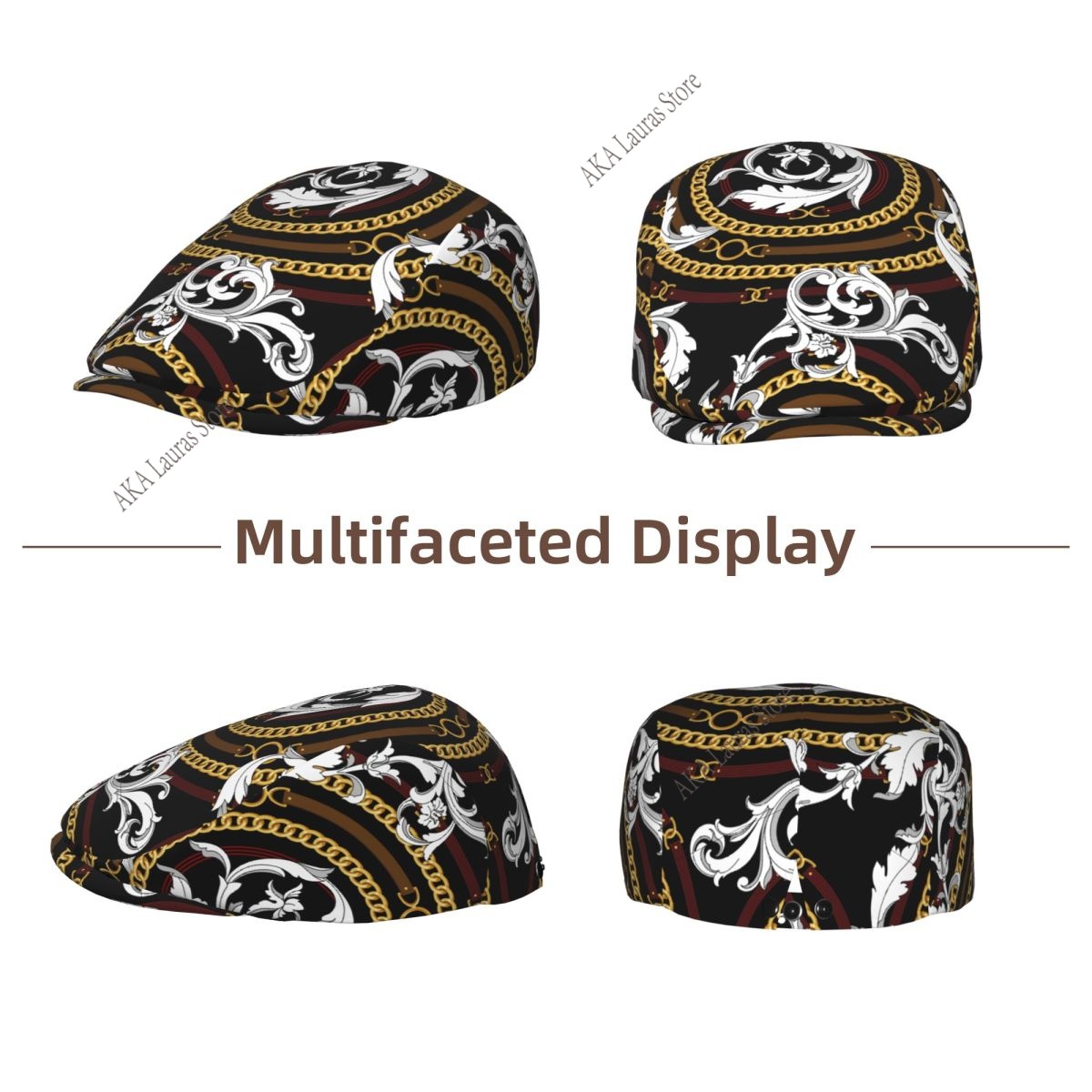 Кепка-газетчика, золотая, в ст – обзор и цена Newsboy Cap Ivy