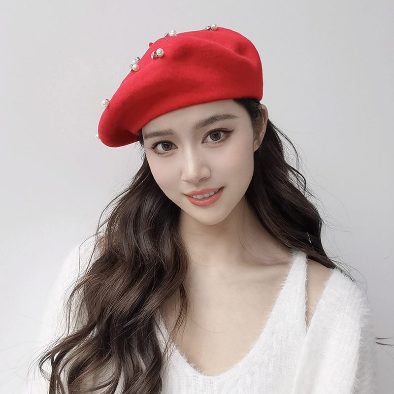 Модный зимний шерстяной берет  – обзор и цена Beret French Wool
