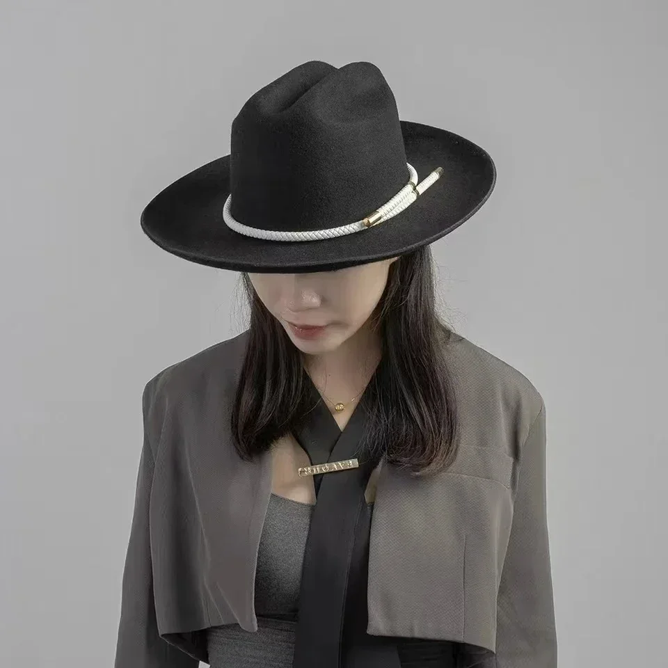 Новинка 2025, шикарная зимняя  – обзор и цена Fedora Hat Wool