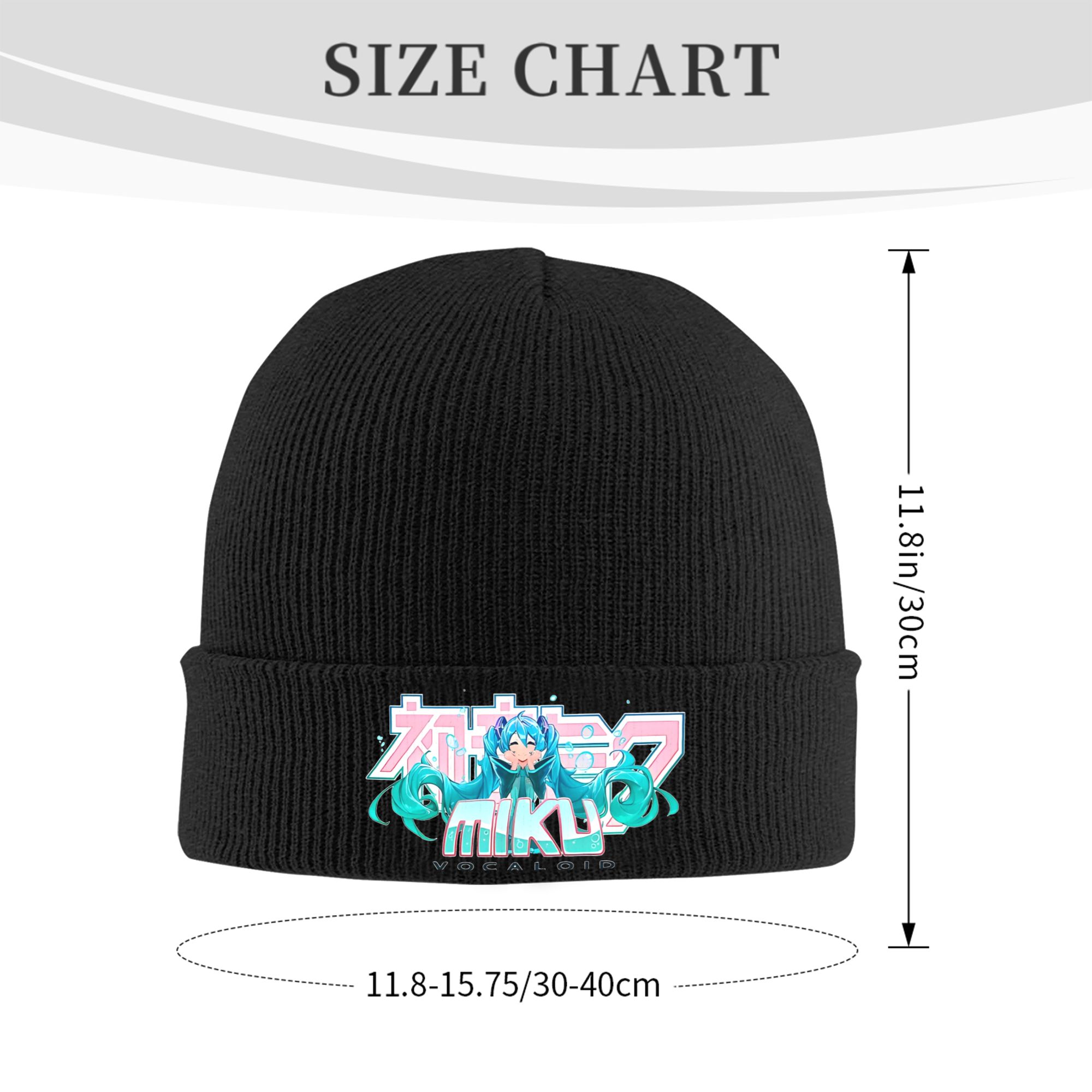 Вязаная шапка-бини Hatsune Mik – обзор и цена Beanie Cuffed Knit