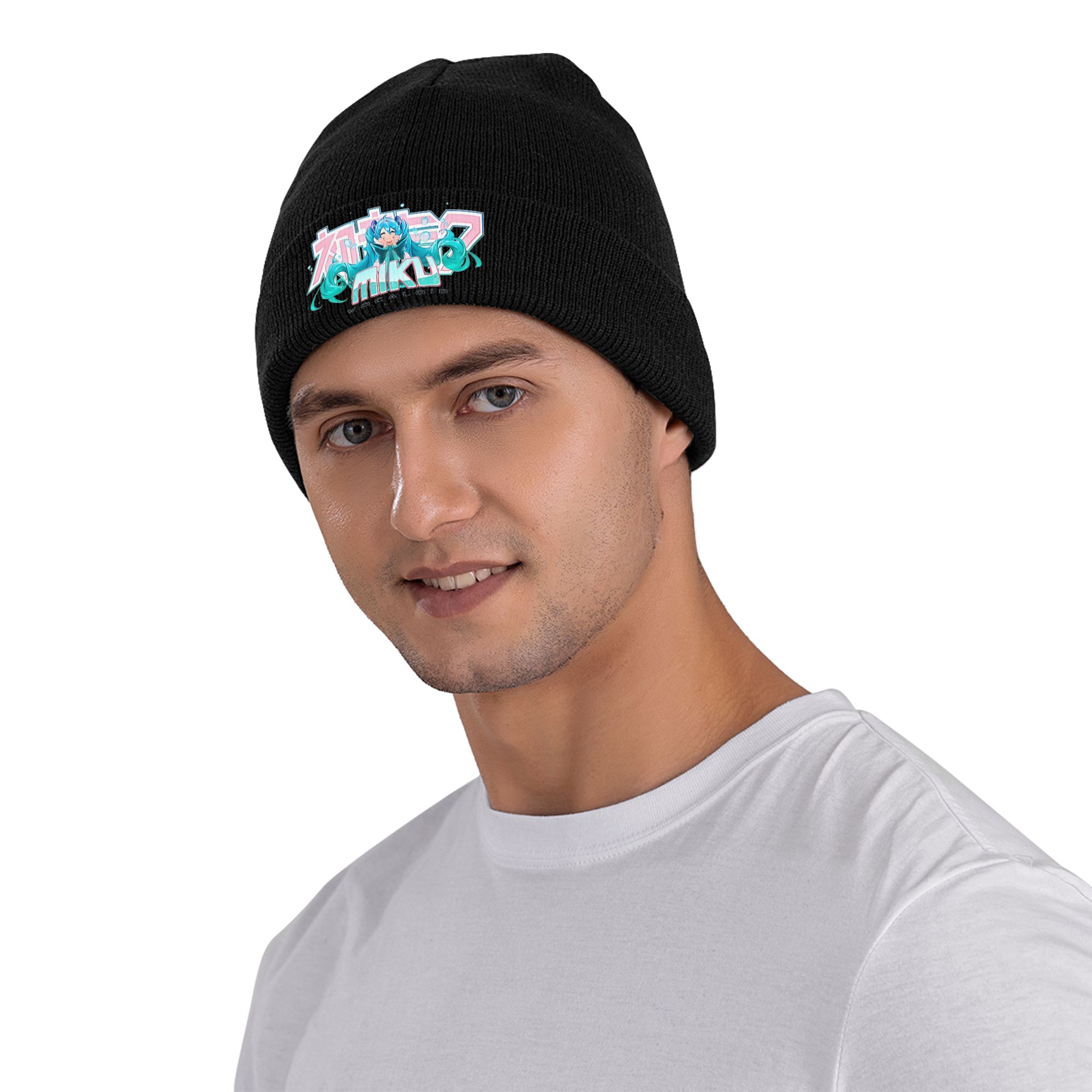 Вязаная шапка-бини Hatsune Mik – обзор и цена Beanie Cuffed Knit