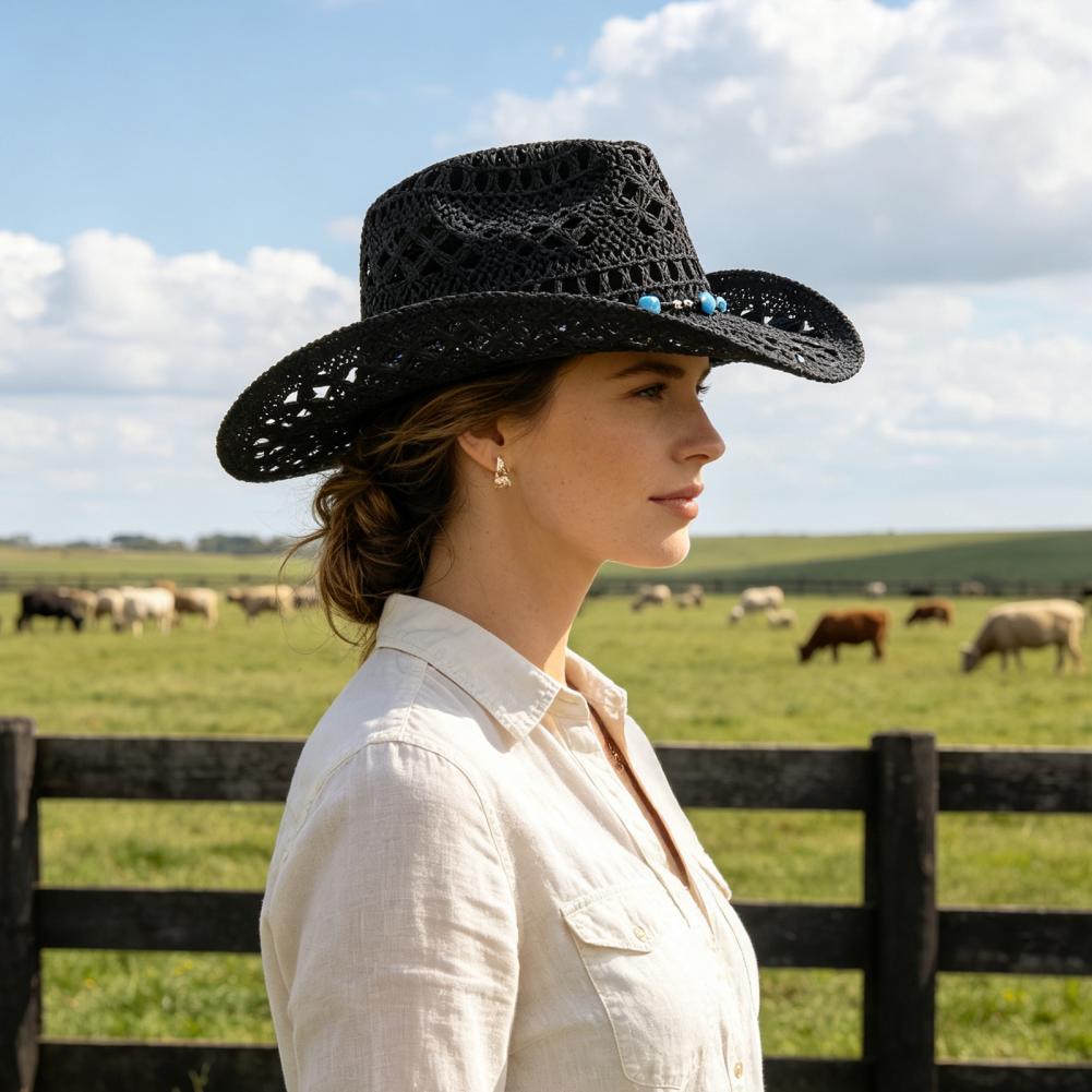 Широкополая ковбойская шляпа в – обзор и цена Cowboy Hat Straw
