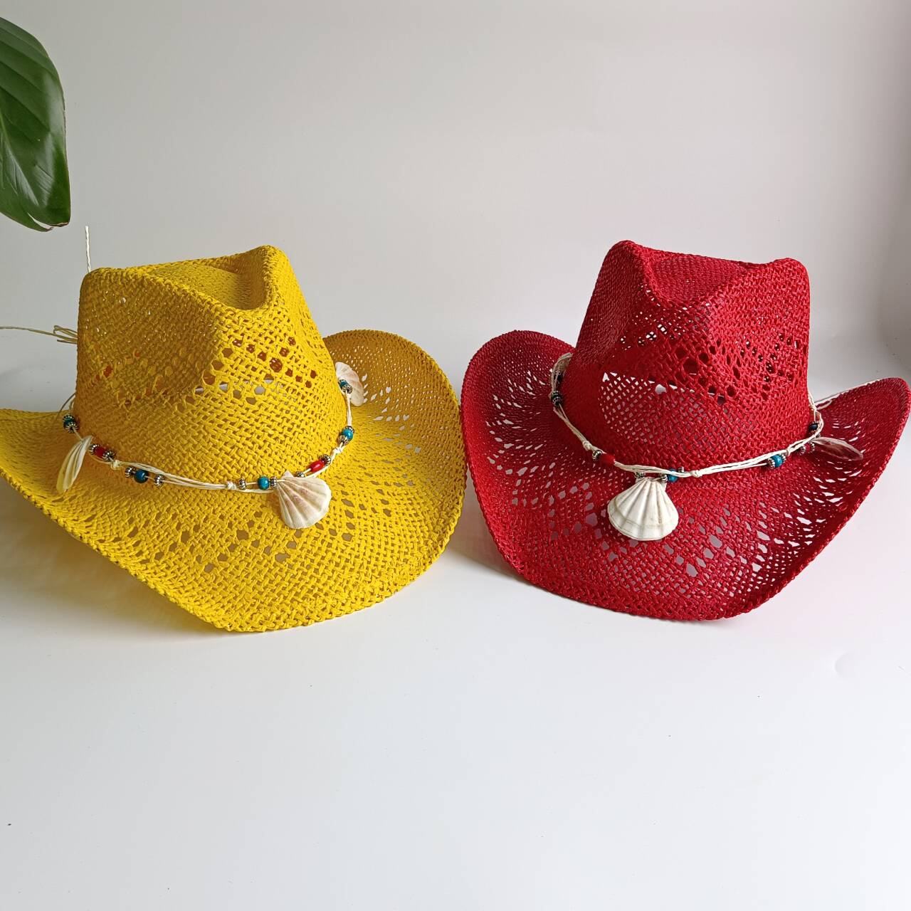 Ярко-желтые соломенные шляпы в – обзор и цена Cowboy Hat Straw