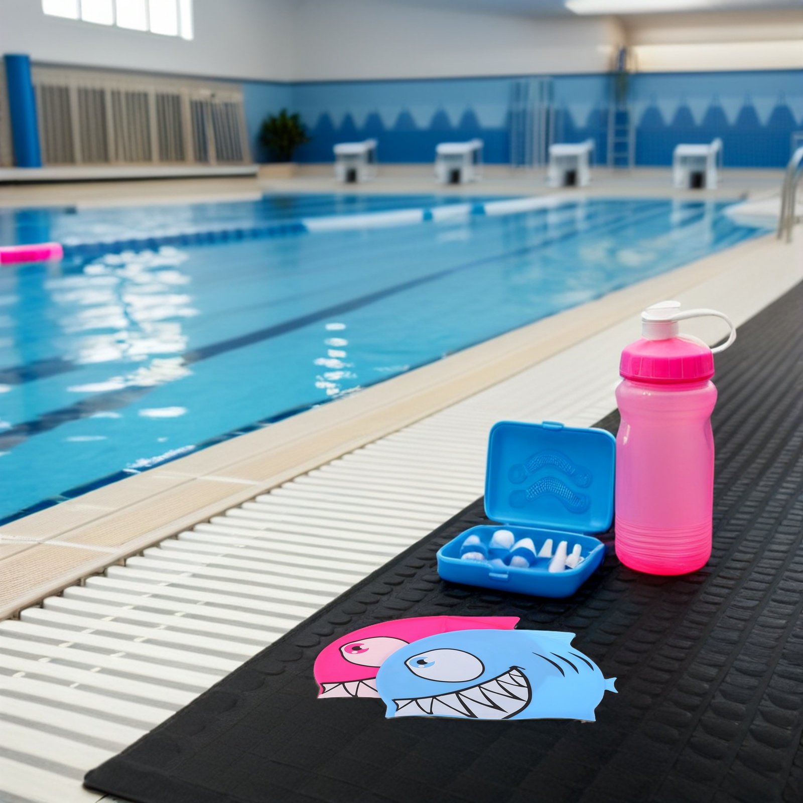 2 шт. детских силиконовых шапо – обзор и цена Swim Hat Silicone