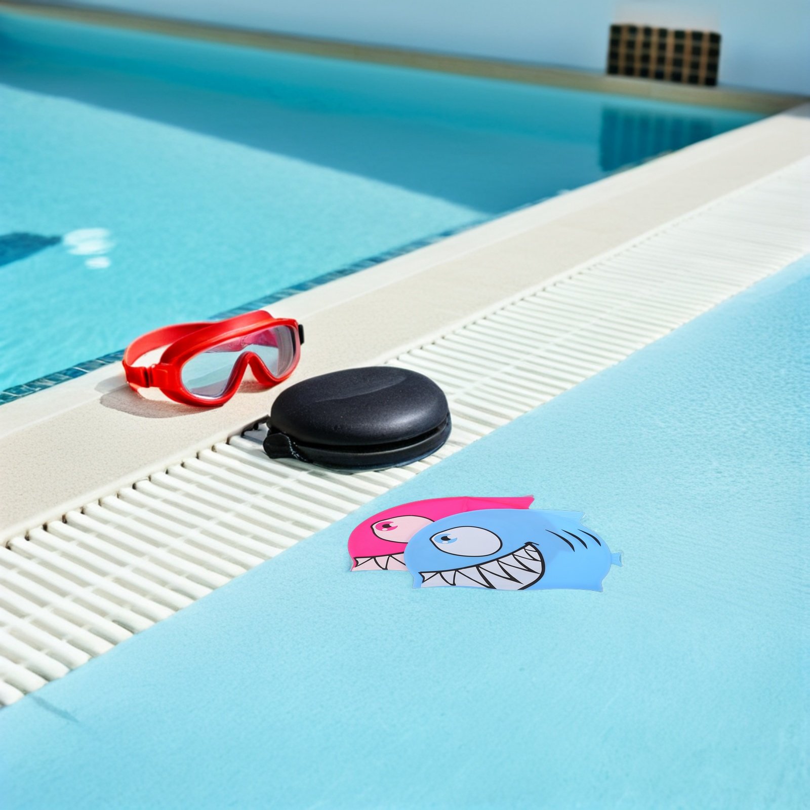 2 шт. детских силиконовых шапо – обзор и цена Swim Hat Silicone