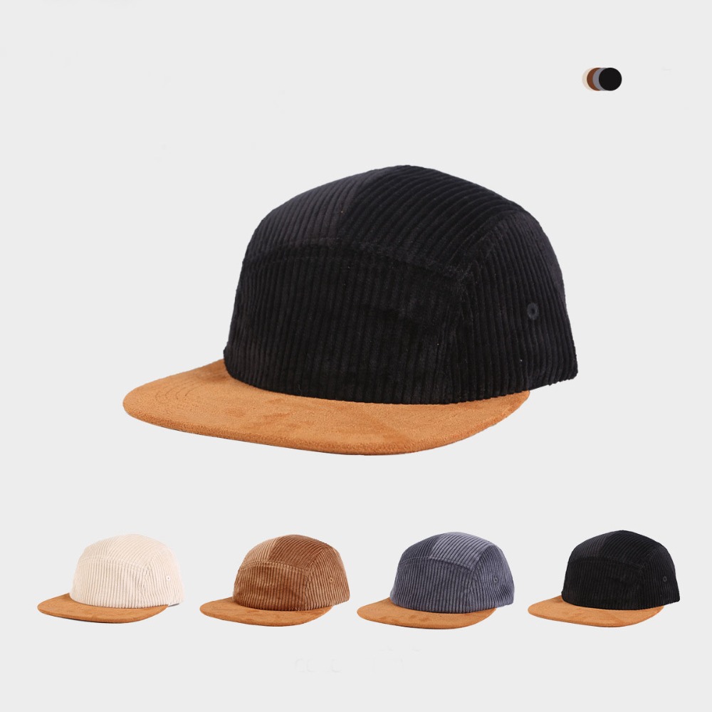 Универсальная ретро-кепка с пл – обзор и цена Corduroy Cap 5 Panel