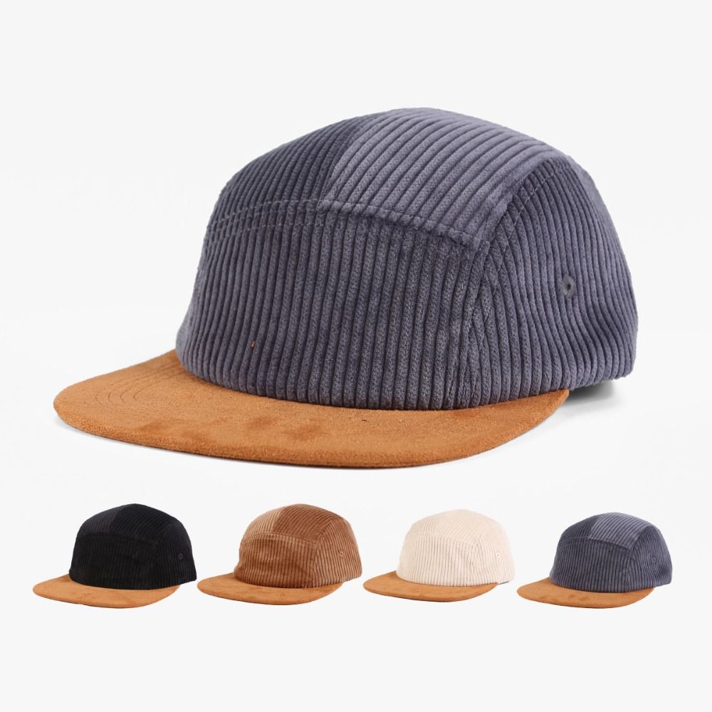 Универсальная ретро-кепка с пл – обзор и цена Corduroy Cap 5 Panel