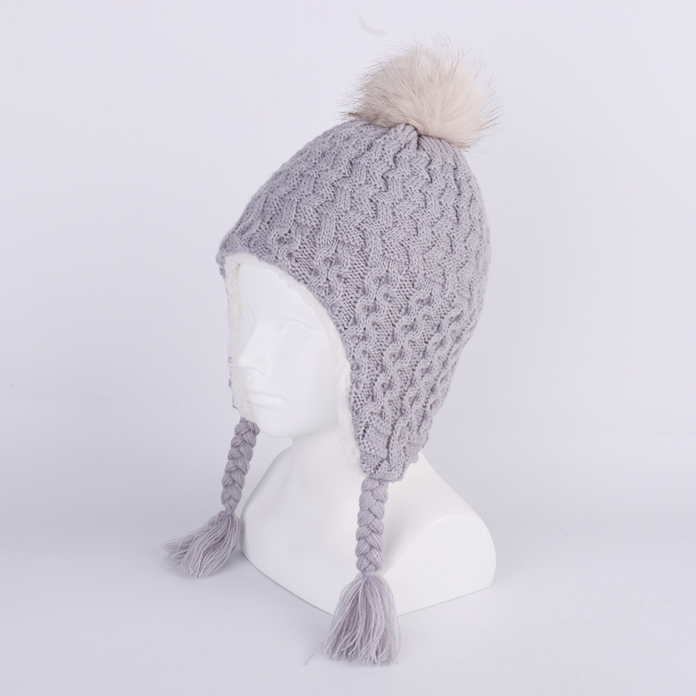 Детские зимние вязаные шапки-у – обзор и цена Trapper Hat Ear Flap