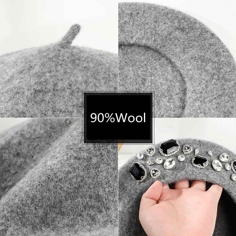 Французский берет, толстый дек – обзор и цена Beret French Wool