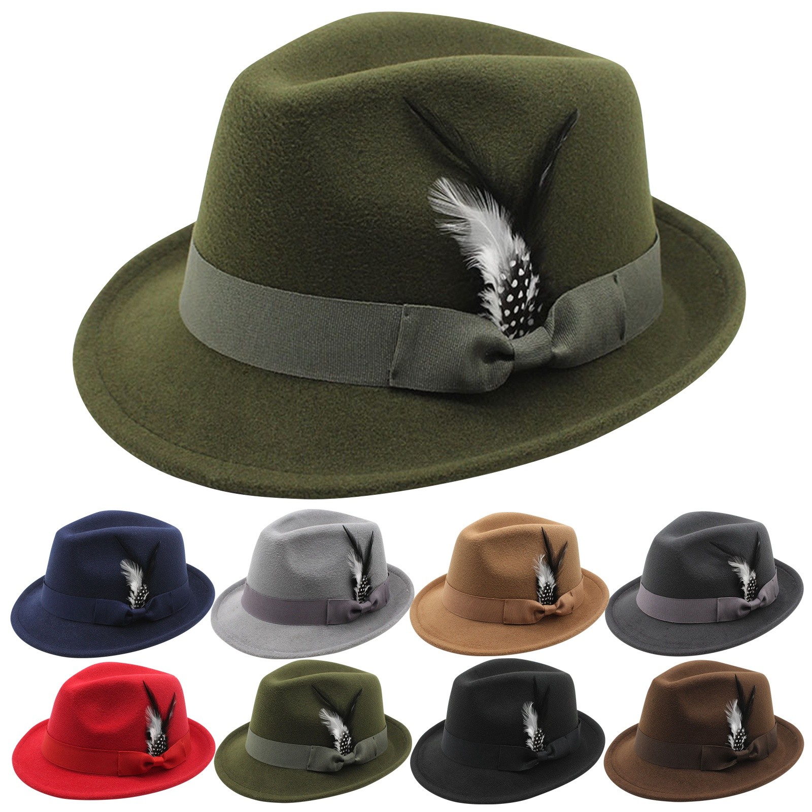 Винтажная шляпа-федора для жен – обзор и цена Fedora Hat Wool