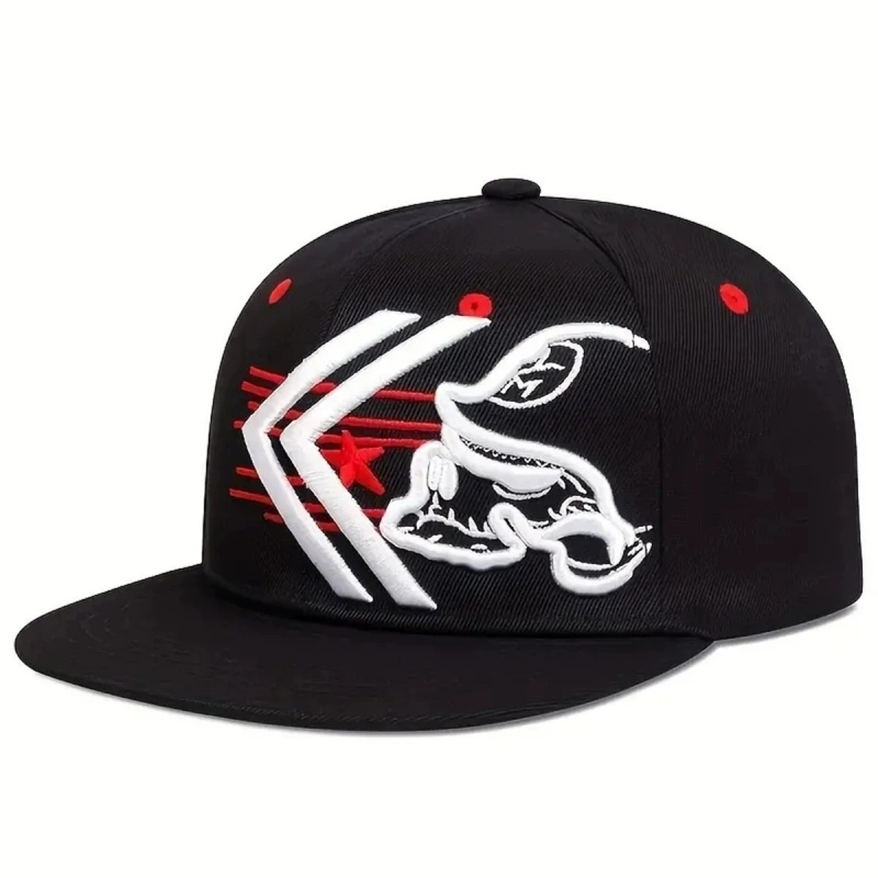 Бейсболка унисекс с вышивкой с – обзор и цена Snapback Hat Flat