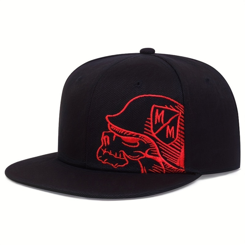 Бейсболка унисекс с вышивкой с – обзор и цена Snapback Hat Flat