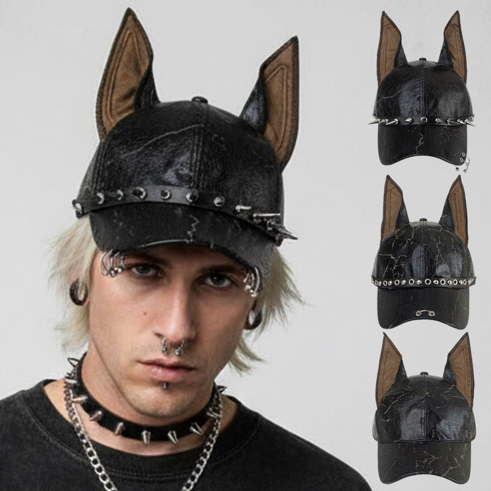 Модные панк-кепки с ушками доб – обзор и цена Baseball Cap Structured