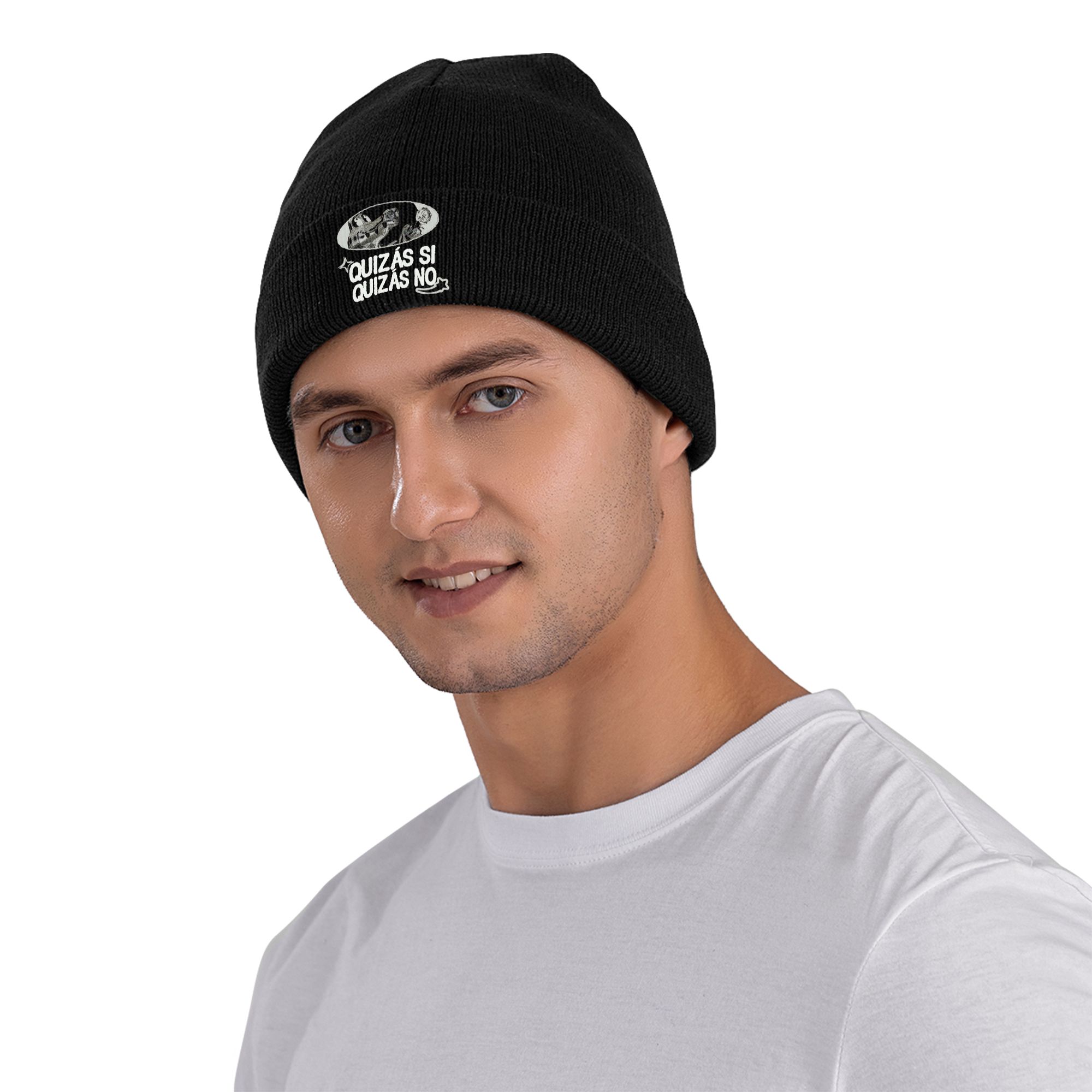 Вязаная шапка-бини унисекс с о – обзор и цена Beanie Cuffed Knit