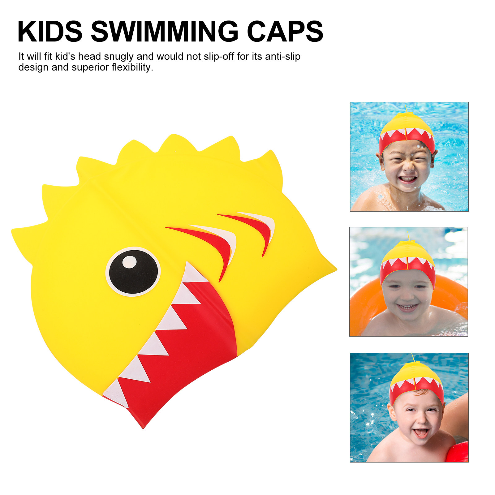 Детские силиконовые шапочки дл – обзор и цена Swim Hat Silicone
