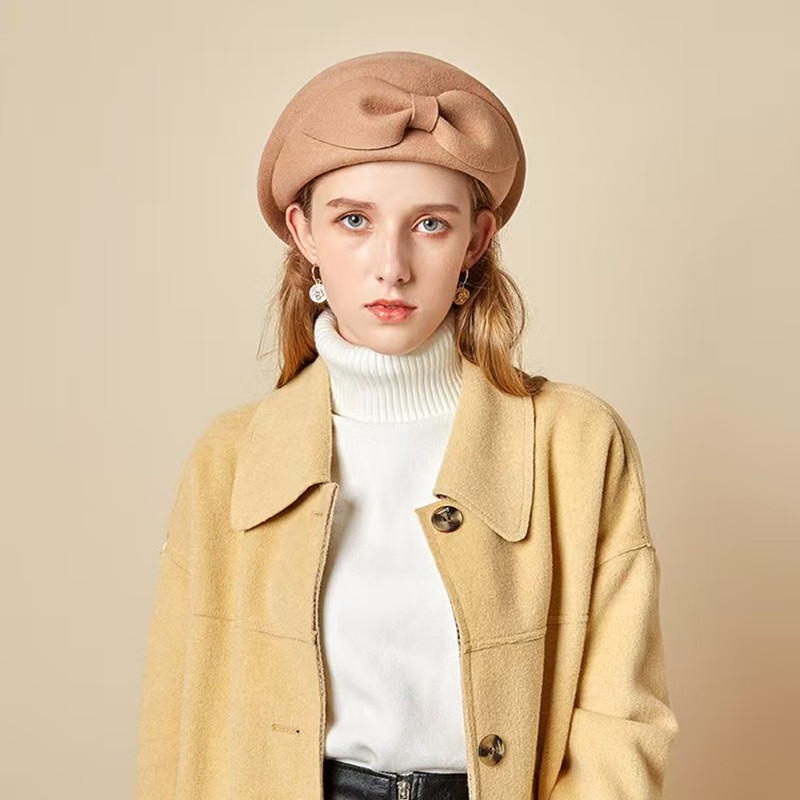 Шерстяной винтажный теплый шер – обзор и цена Beret French Wool