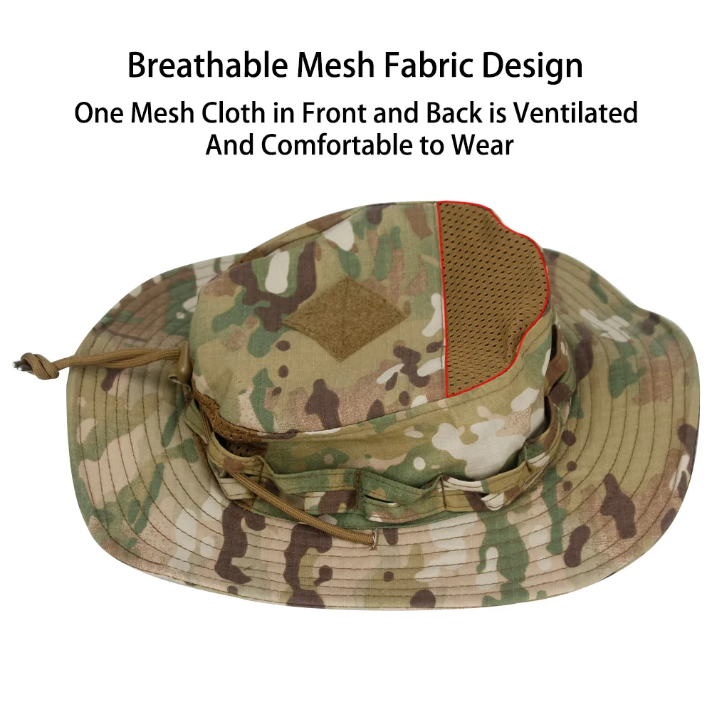 Тактическая камуфляжная шляпа  – обзор и цена Boonie Hat Tactical