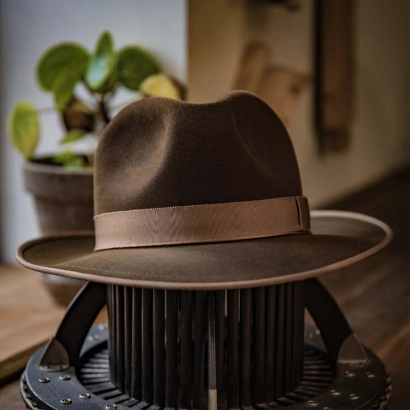 Шляпа женская мягкая с бантом, – обзор и цена Fedora Hat Wool